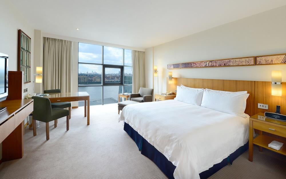 Canary Riverside Plaza Hotel London Eksteriør bilde A room at the InterContinental London The O2