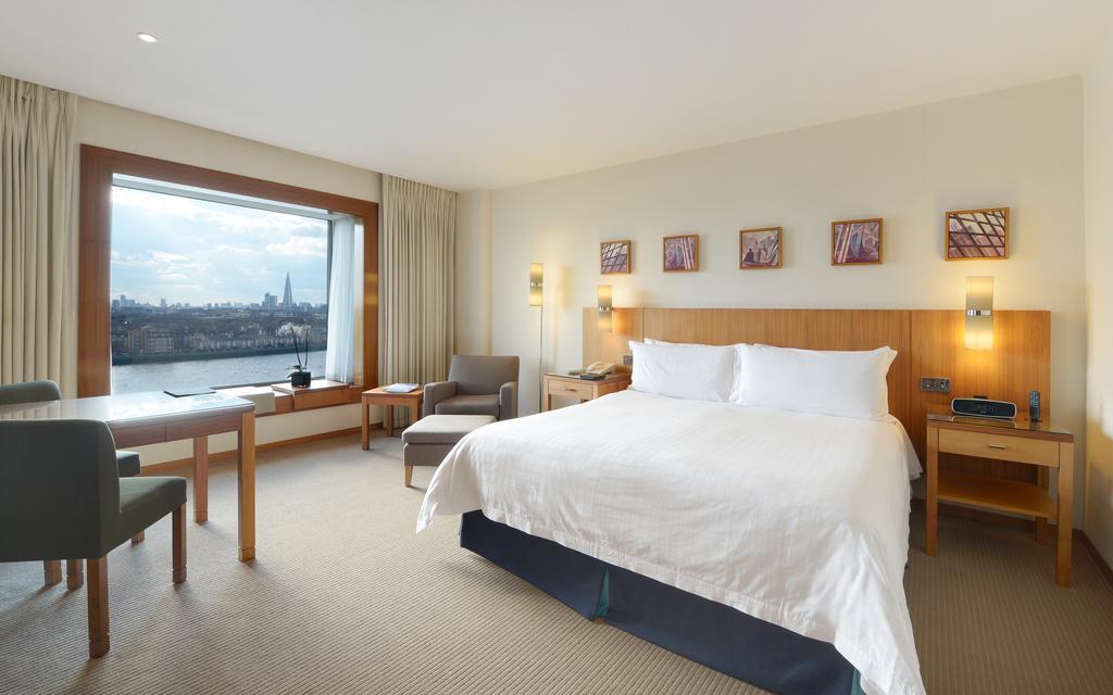 Canary Riverside Plaza Hotel London Eksteriør bilde A room at the InterContinental London - The O2
